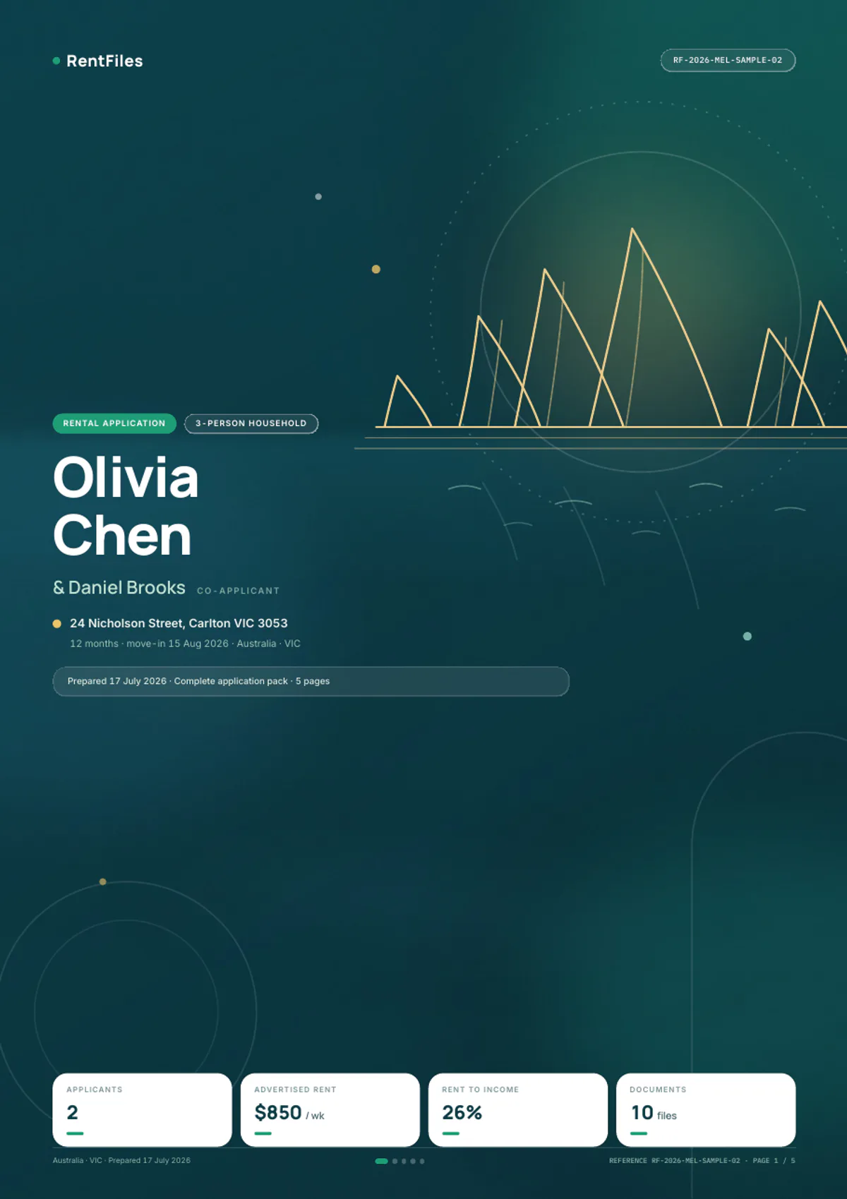 Haven fictional sample cover